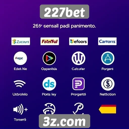 Métodos de pagamento suportados pelo site 227bet